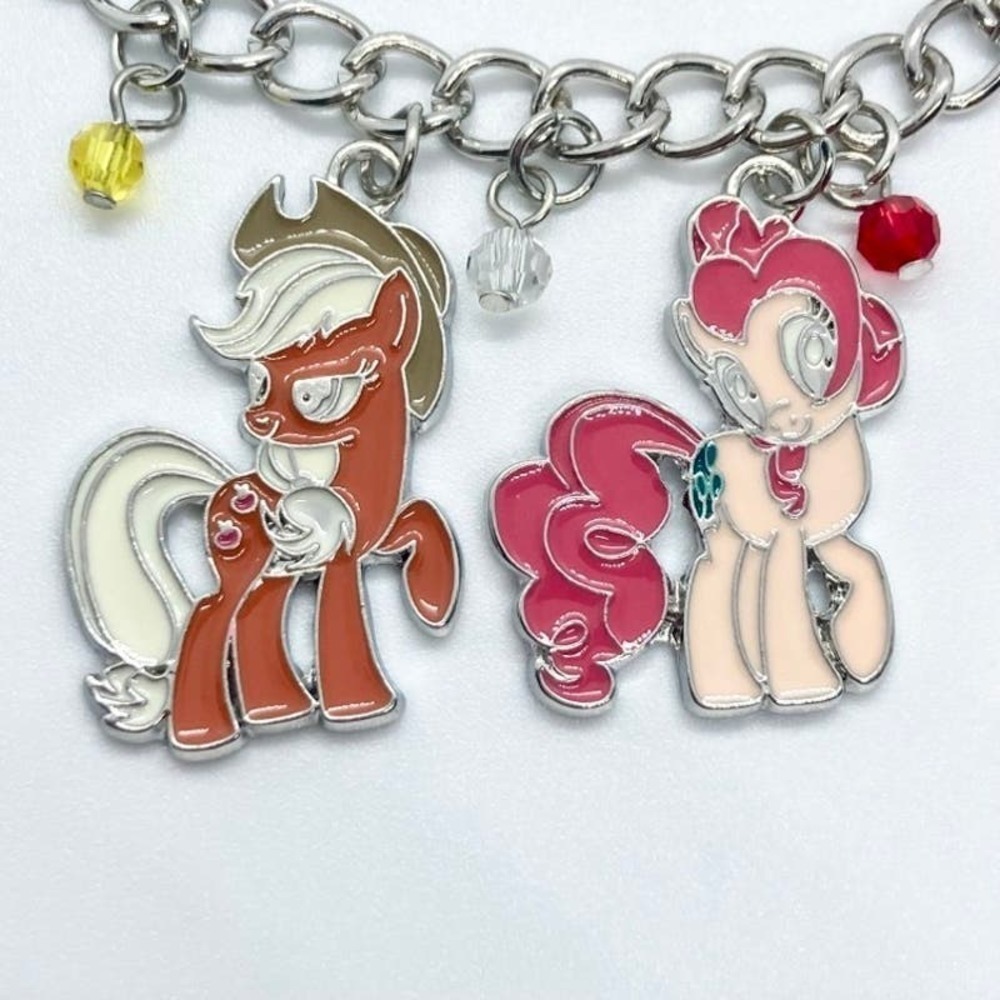 My Little Pony Charm Bracelet Silver Tone - Picture 4 of 8